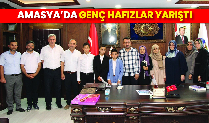 Amasya’da genç hafızlar yarıştı – Diyanet Haber