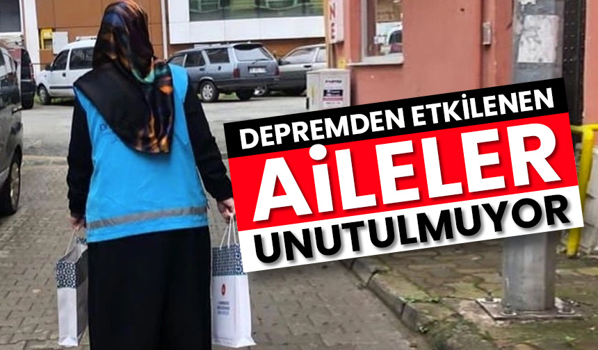 Depremden etkilenen aileler unutulmuyor – Diyanet Haber
