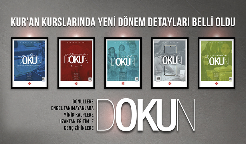 Kur’an kurslarında yeni dönem detayları belli oldu