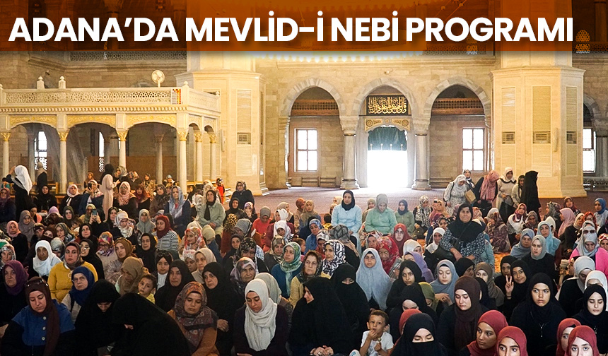 Adana’da Mevlid-i Nebi programı – Diyanet Haber