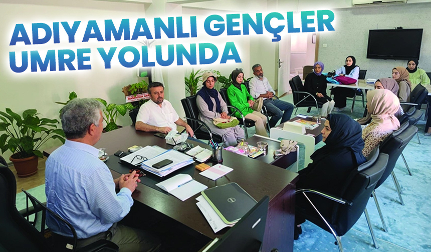 Adıyamanlı gençler umre yolunda – Diyanet Haber