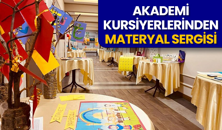 Akademi kursiyerlerinden materyal sergisi – Diyanet Haber