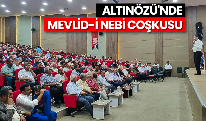 Altınözü’nde Mevlid-i Nebi coşkusu – Diyanet Haber