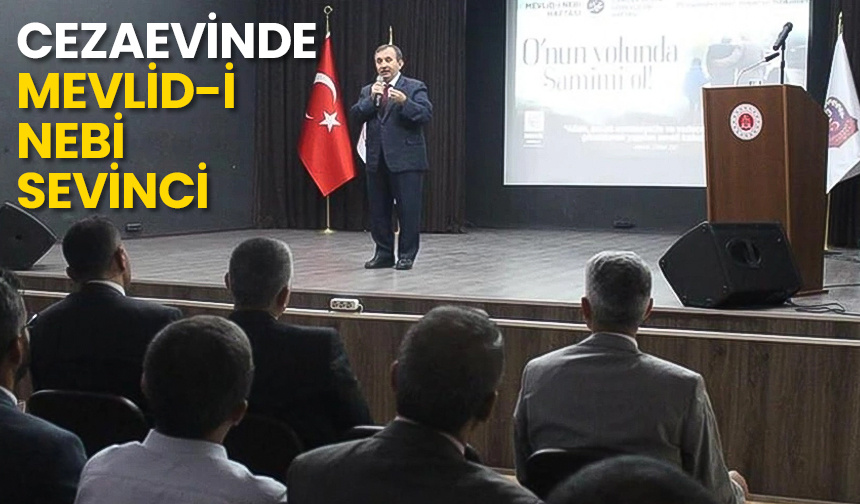Cezaevinde Mevlid-i Nebi sevinci – Diyanet Haber