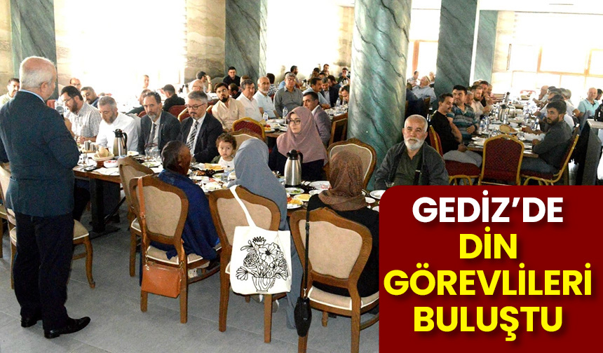 Gediz’de din görevlileri buluştu – Diyanet Haber