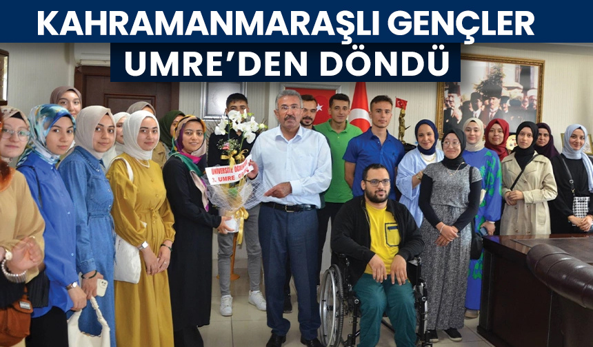 Kahramanmaraşlı gençler Umre’den döndü – Diyanet Haber