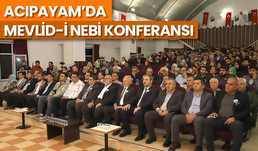 Acıpayam’da Mevlid-i Nebi konferansı – Diyanet Haber