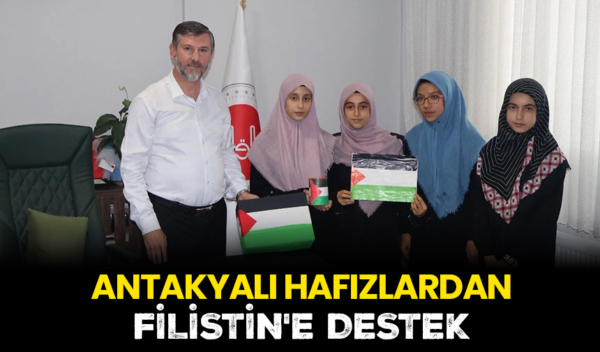 Antakyalı hafızlardan Filistin’e destek – Diyanet Haber