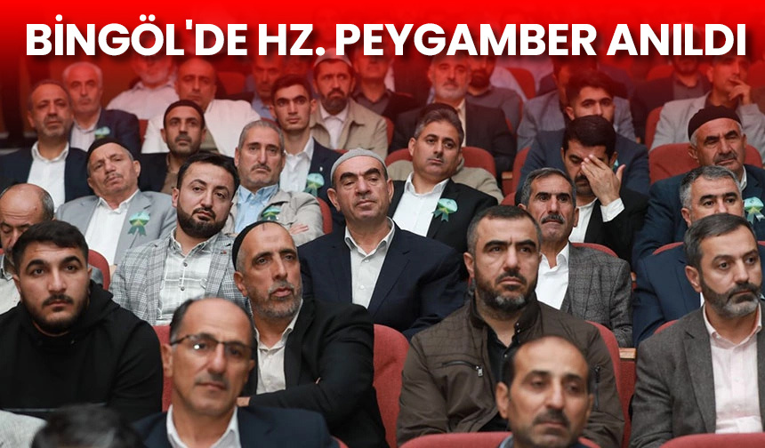Bingöl’de Hz. Peygamber anıldı – Diyanet Haber