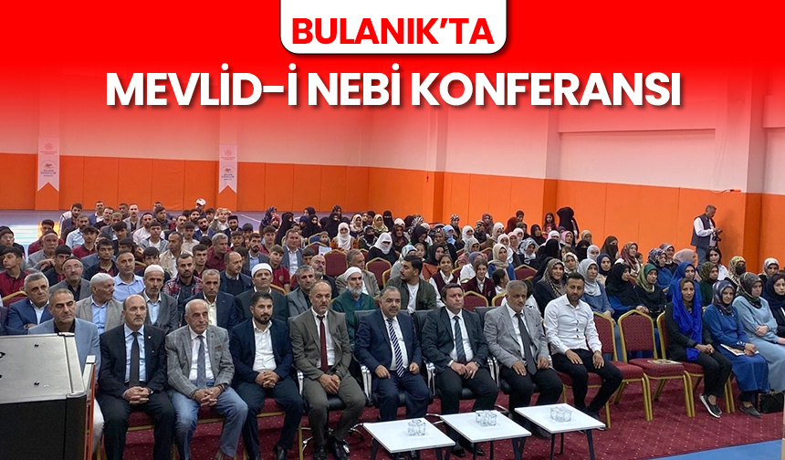 Bulanık’ta Mevlid-i Nebi konferansı – Diyanet Haber
