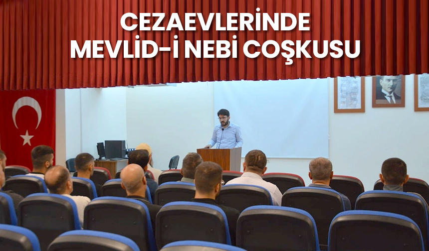 Cezaevlerinde Mevlid-i Nebi coşkusu – Diyanet Haber