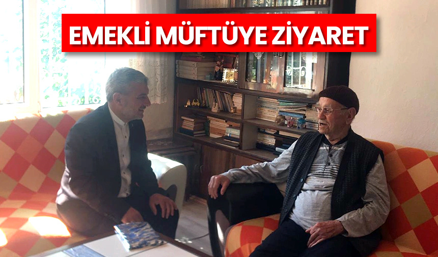 Emekli müftüye ziyaret – Diyanet Haber