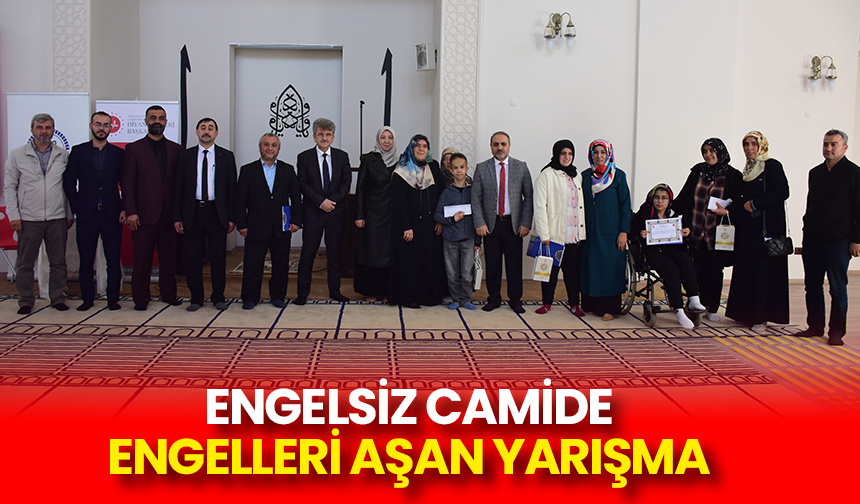 Engelsiz camide engelleri aşan yarışma
