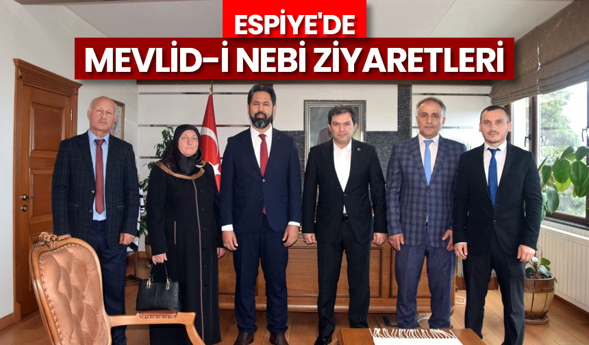 Espiye’de Mevlid-i Nebi ziyaretleri – Diyanet Haber
