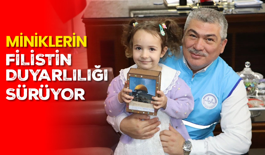 Miniklerin Filistin duyarlılığı sürüyor – Diyanet Haber