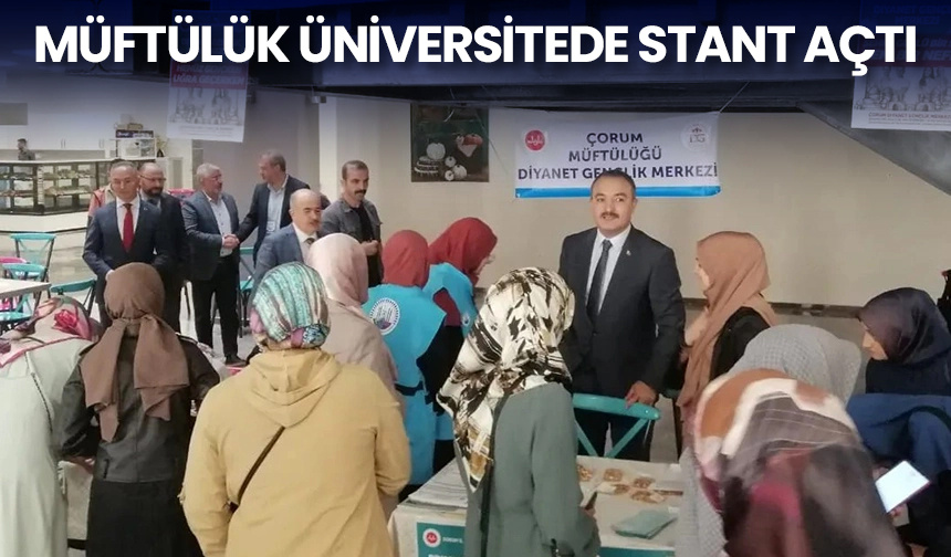 Müftülük üniversitede stant açtı – Diyanet Haber
