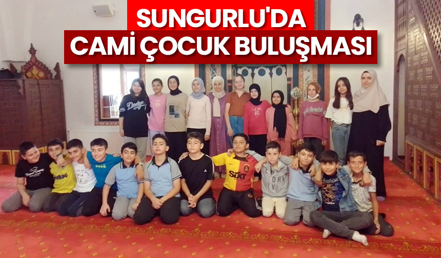 Sungurlu’da cami çocuk buluşması – Diyanet Haber