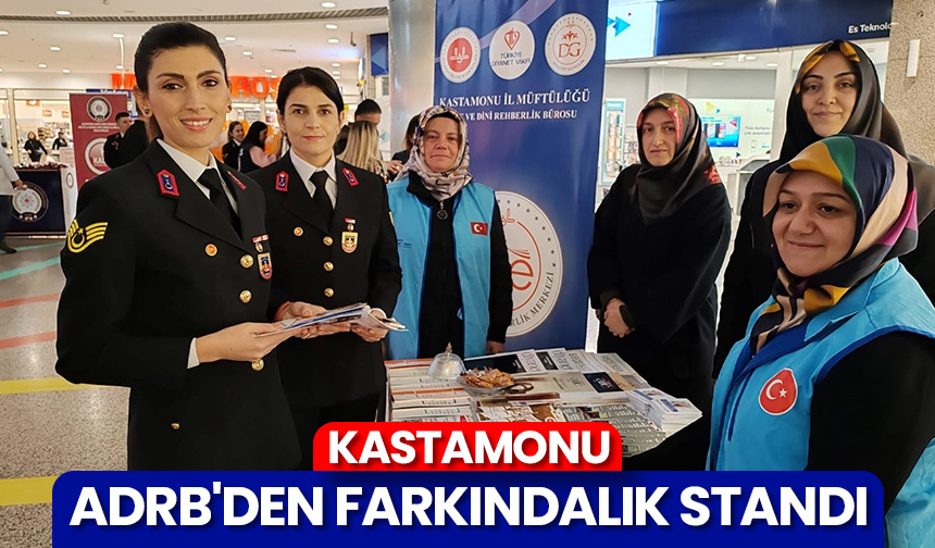 Kastamonu ADRB’den farkındalık standı – Diyanet Haber