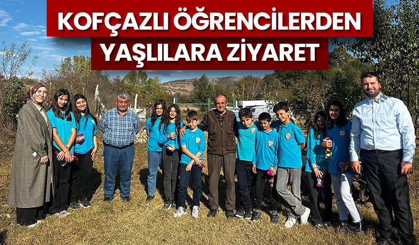 Kofçazlı öğrencilerden yaşlılara ziyaret – Diyanet Haber