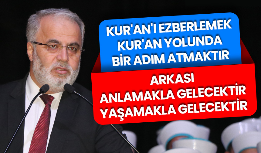 Niğde’de hafızlık eğitimini tamamlayan 151 öğrenci icazet aldı