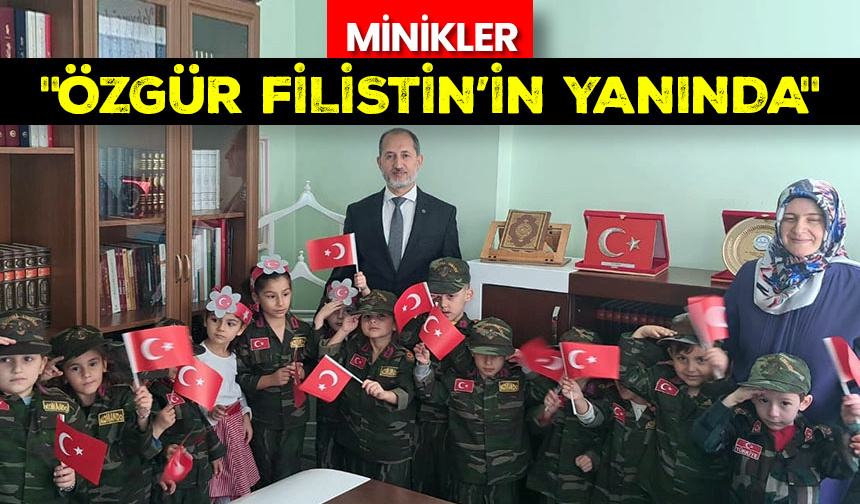 Minikler “Özgür Filistin’in Yanında” – Diyanet Haber