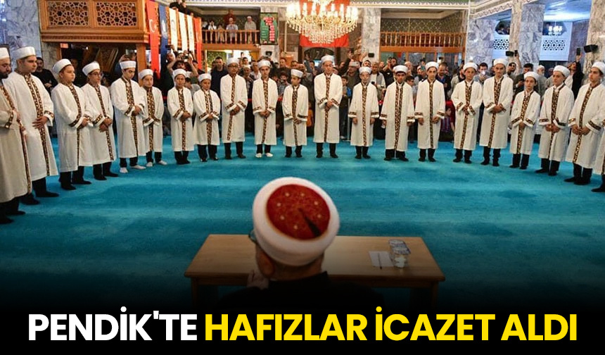 Pendik’te hafızlar icazet aldı – Diyanet Haber