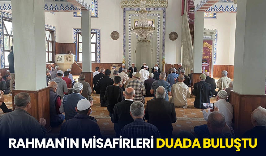 Rahman’ın misafirleri duada buluştu – Diyanet Haber