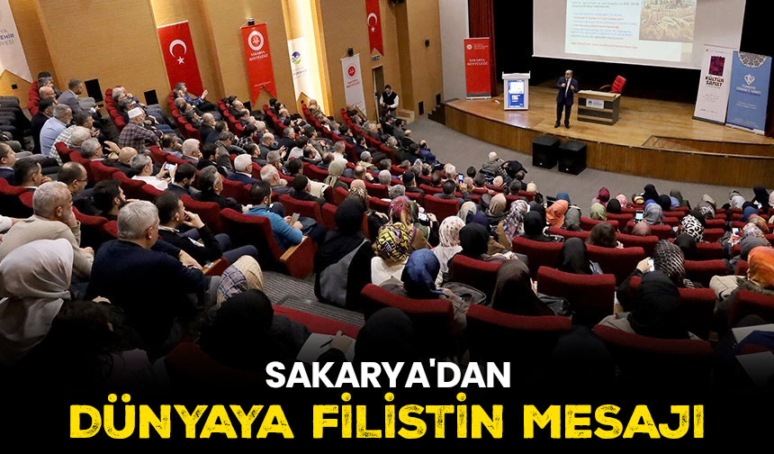 Sakarya’dan dünyaya Filistin mesajı – Diyanet Haber