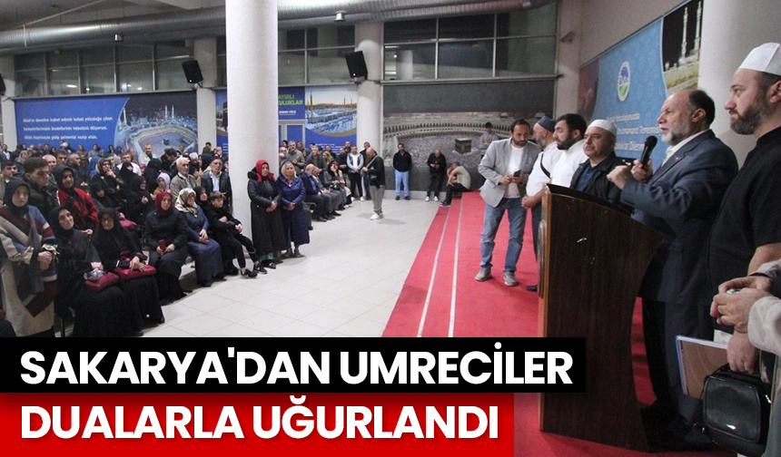 Sakarya’dan umreciler dualarla uğurlandı – Diyanet Haber
