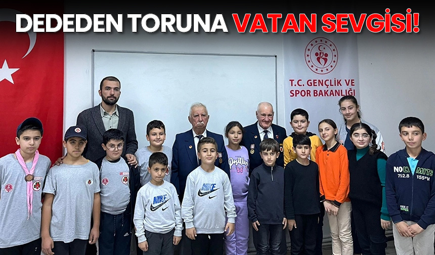 Dededen Toruna Vatan Sevgisi! – Diyanet Haber