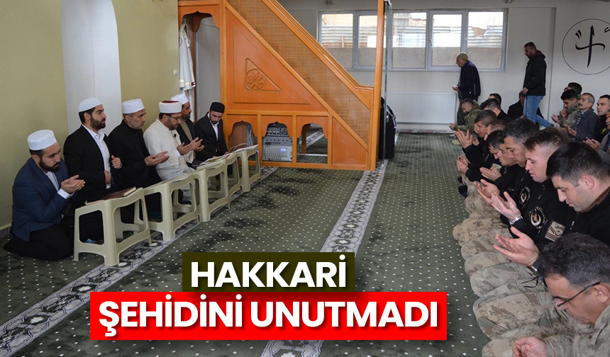 Hakkari şehidini unutmadı – Diyanet Haber