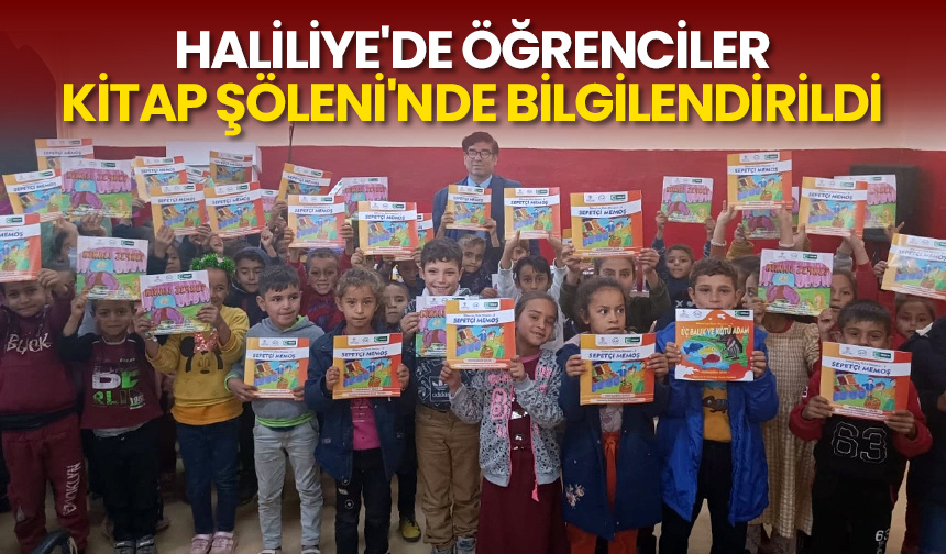 Haliliye’de öğrenciler Kitap Şöleni’nde bilgilendirildi