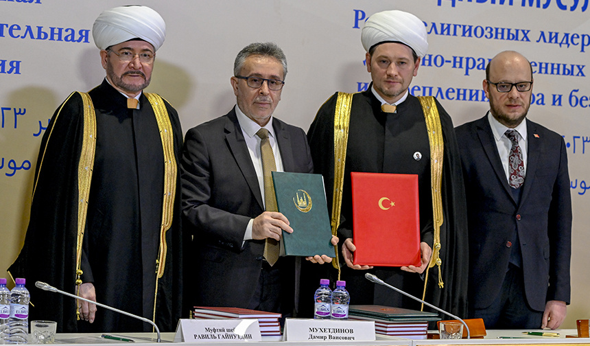 İSAM ile Moskova İslam Enstitüsü iş birliği yapacak