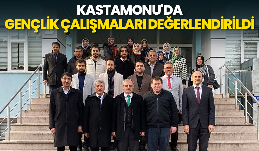 Kastamonu’da gençlik çalışmaları değerlendirildi – Diyanet Haber