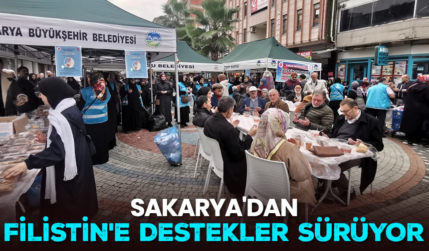 Sakarya’dan Filistin’e destekler sürüyor – Diyanet Haber