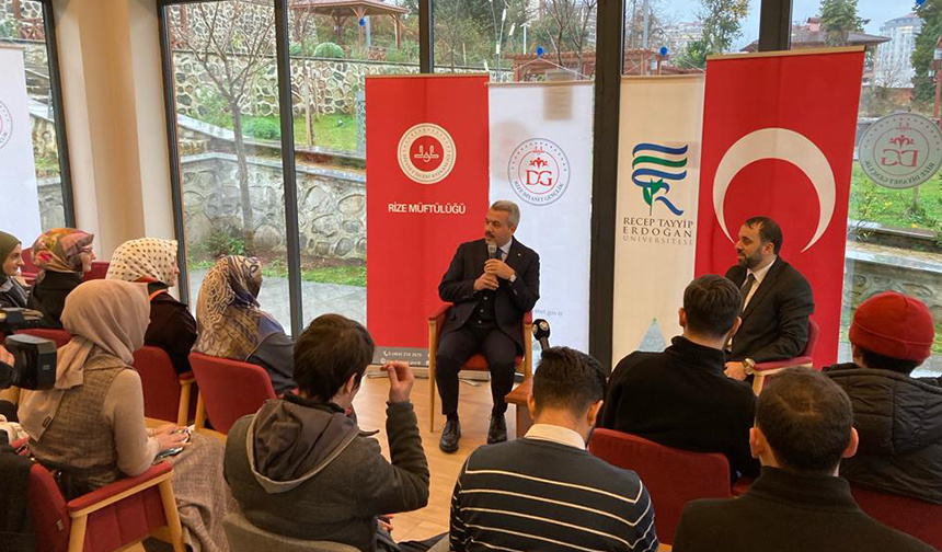 Vali Baydaş, Diyanet Genç Ofis’te öğrencilerle buluştu