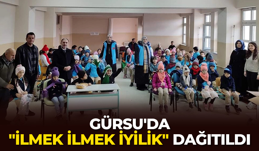 Gürsu’da “ilmek ilmek iyilik” dağıtıldı