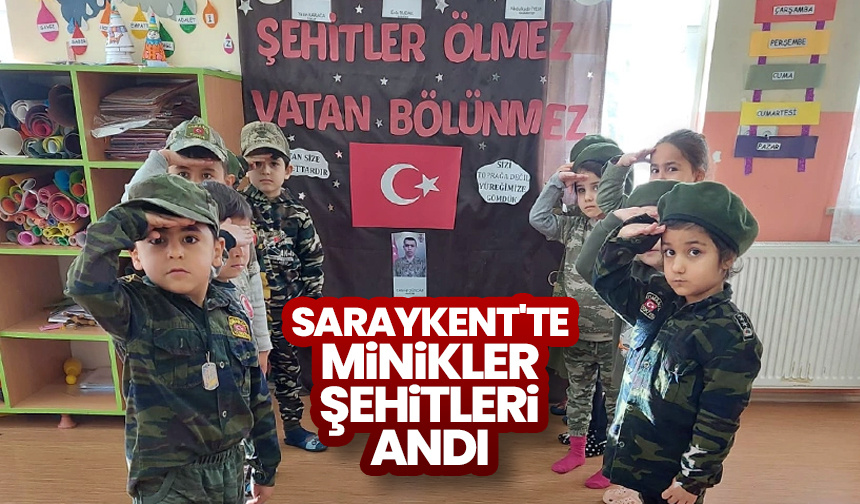 Saraykent’te minikler şehitleri andı – Diyanet Haber