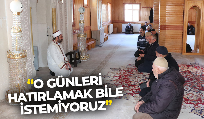 Erzurumlu hafız 28 Şubat’ta yarım kalan hayalini gerçekleştirdiği için mutlu