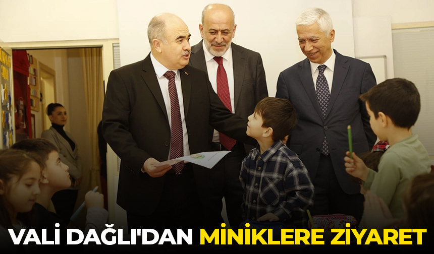 Vali Dağlı’dan miniklere ziyaret – Diyanet Haber