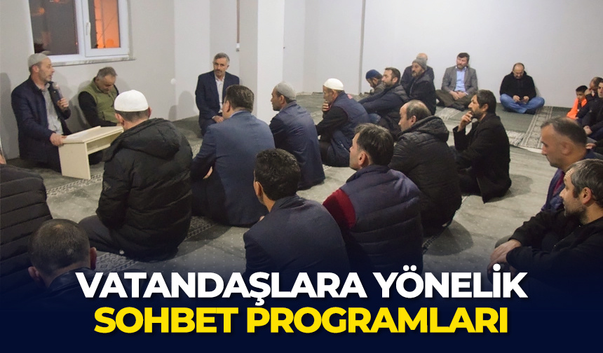 Vatandaşlara yönelik sohbet programları – Diyanet Haber