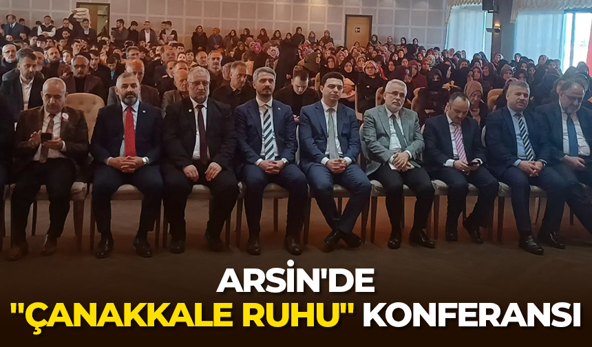 Arsin’de “Çanakkale Ruhu” konferansı – Diyanet Haber