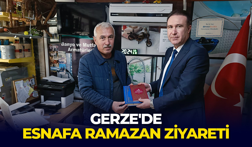 Gerze’de esnafa Ramazan ziyareti – Diyanet Haber