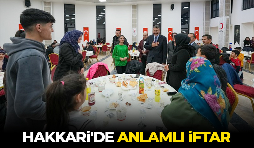 Hakkari’de anlamlı iftar – Diyanet Haber