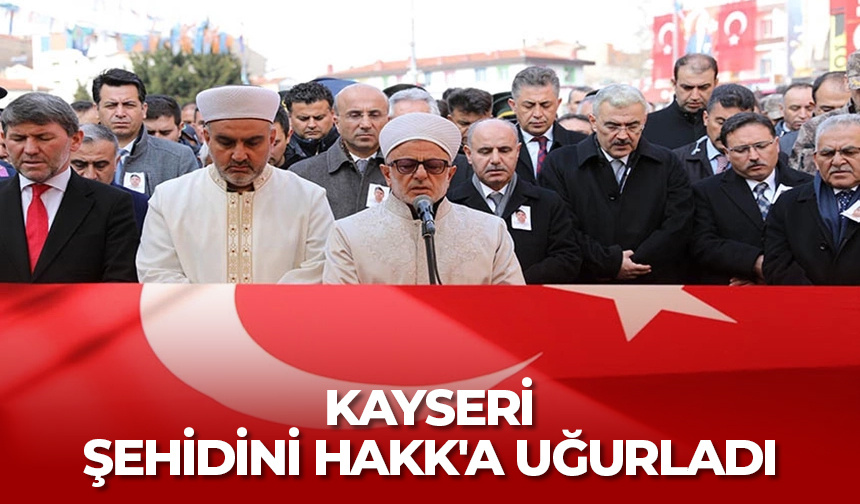 Kayseri şehidini Hakk’a uğurladı – Diyanet Haber