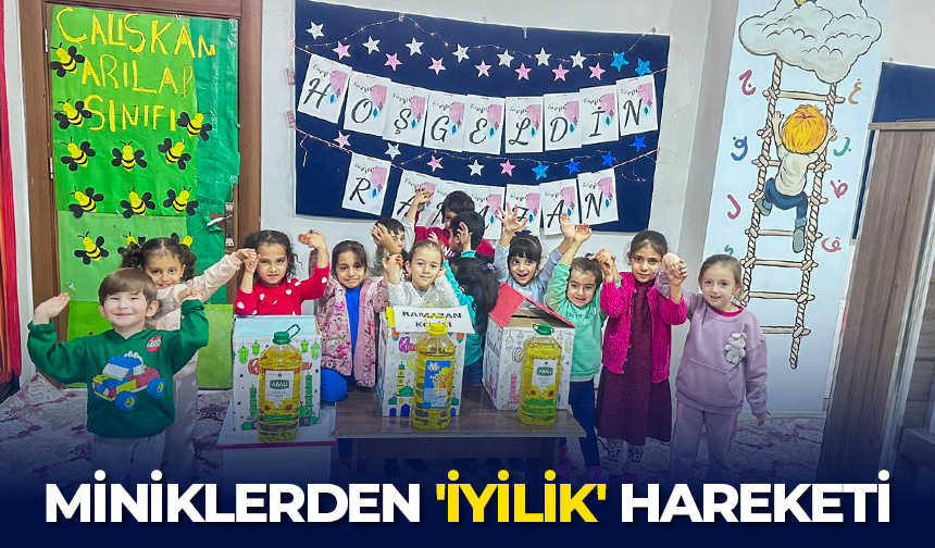 Miniklerden ‘iyilik’ hareketi – Diyanet Haber