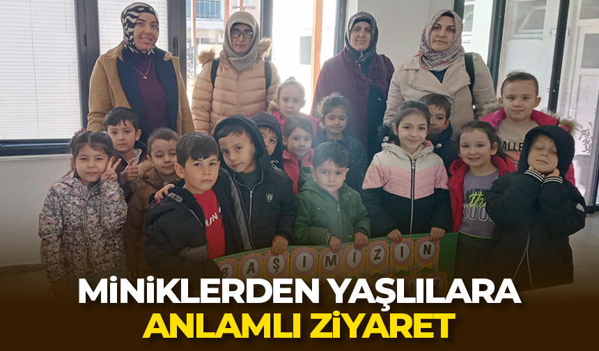 Miniklerden yaşlılara anlamlı ziyaret – Diyanet Haber