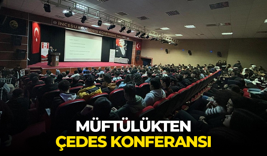 Müftülükten Çedes konferansı – Diyanet Haber