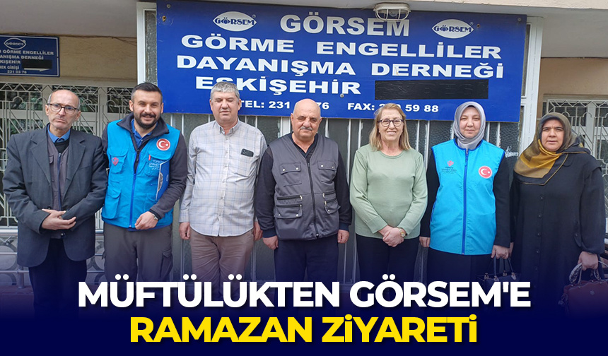 Müftülükten Görsem’e Ramazan ziyareti – Diyanet Haber