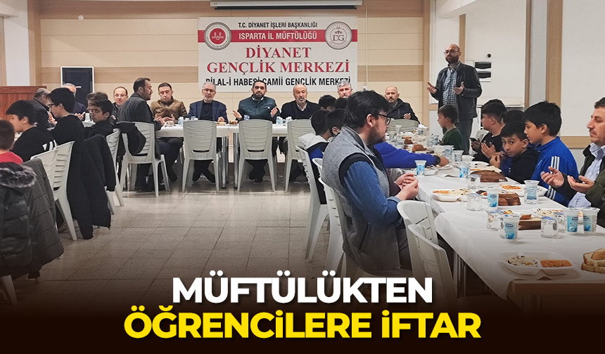 Müftülükten öğrencilere iftar – Diyanet Haber
